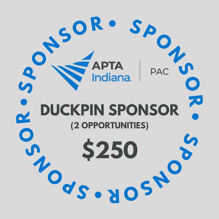 2026 APTA Indiana PAC Fundraiser - Duckpin Sponsor